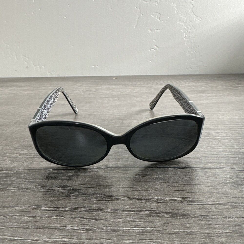Coach Black and Gray Sunglasses with Sleek Design